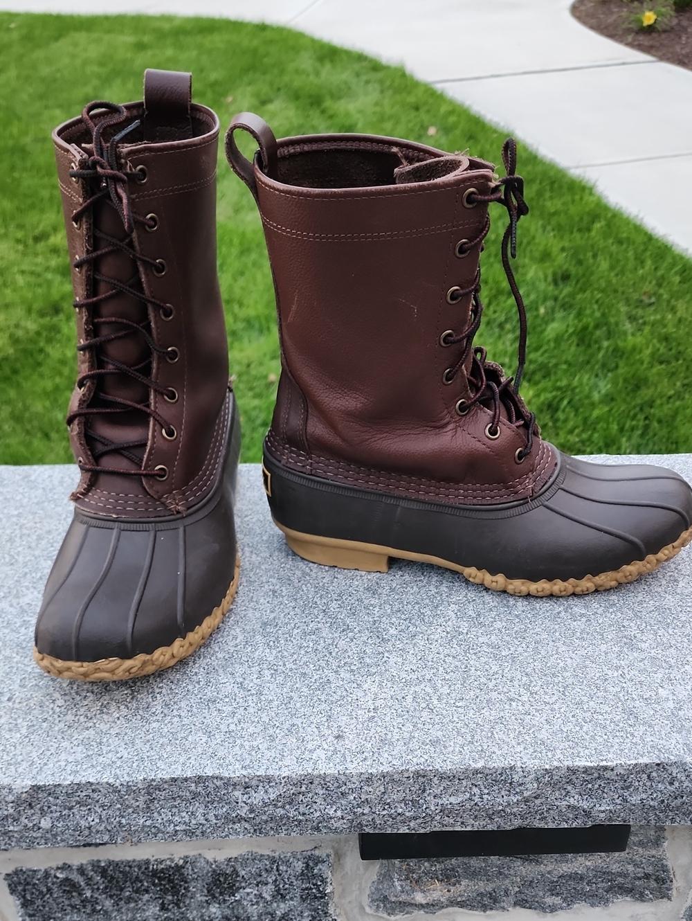 L.L. Bean Maine Hunting Shoe Duck Boots Size 9